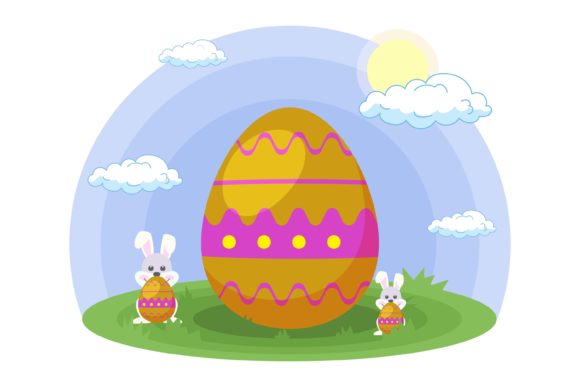 Creative Easter Egg Bunny Floral Gifts