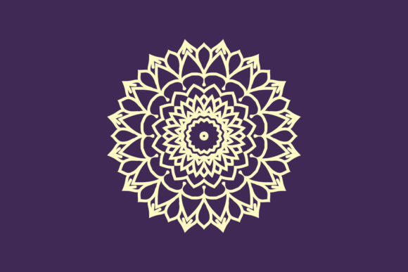 Discover the Elegance of Beauty Asian Floral Mandala Illustration