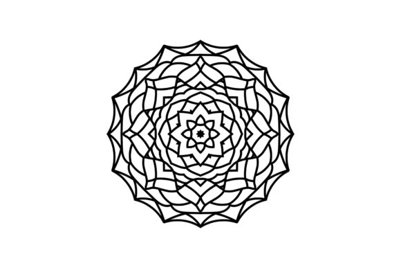 Discover the Elegance of Mandala Floral Lace Illustration
