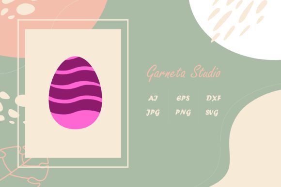 Easter Egg Pattern Floral Decoration: A Versatile Design for Creative Projects