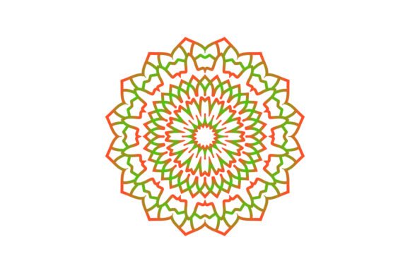 Explore the Versatility of Mandala Abstract Floral Ornament