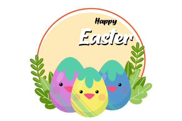 Exploring the Charm of Easter Egg Cute Frame Floral Decorations