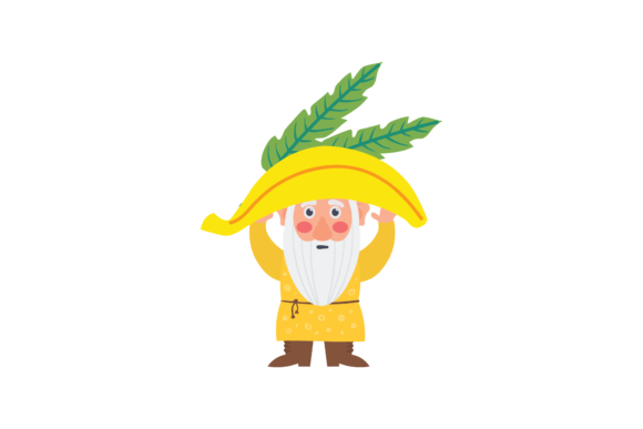 Exploring the Summer Gnome Big Banana Floral Fruit SVG: A Versatile Digital Illustration