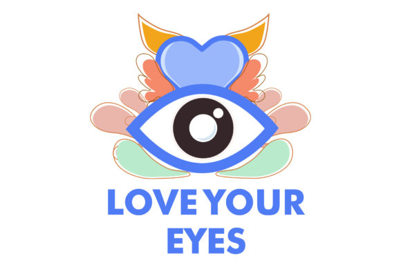 Eye with Floral Illustration: A Unique Blend of Beauty and Vision