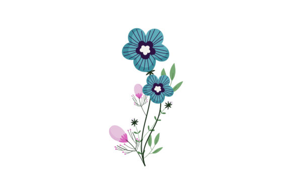 Floral Element Vintage Collection: A Versatile Design Asset for Creative Projects