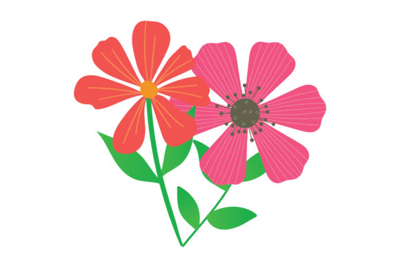 Floral Flower Vector Illustration 11: A Versatile Design for Your Creative Projects