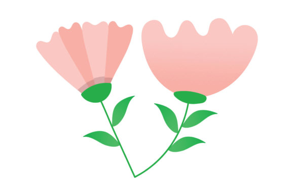 Floral Flower Vector Illustration 4: A Versatile Design for Every Occasion