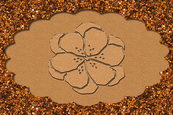 Flower Rose Floral Nature Plant Monogram: A Versatile Design for Creative Projects